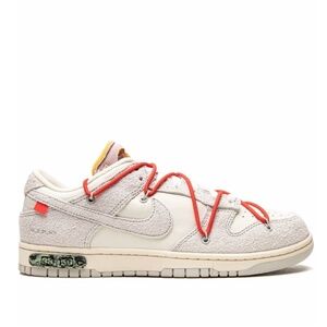 Nike x Off-White Dunk Low Lot Red Laces Size 8.5W / 7M